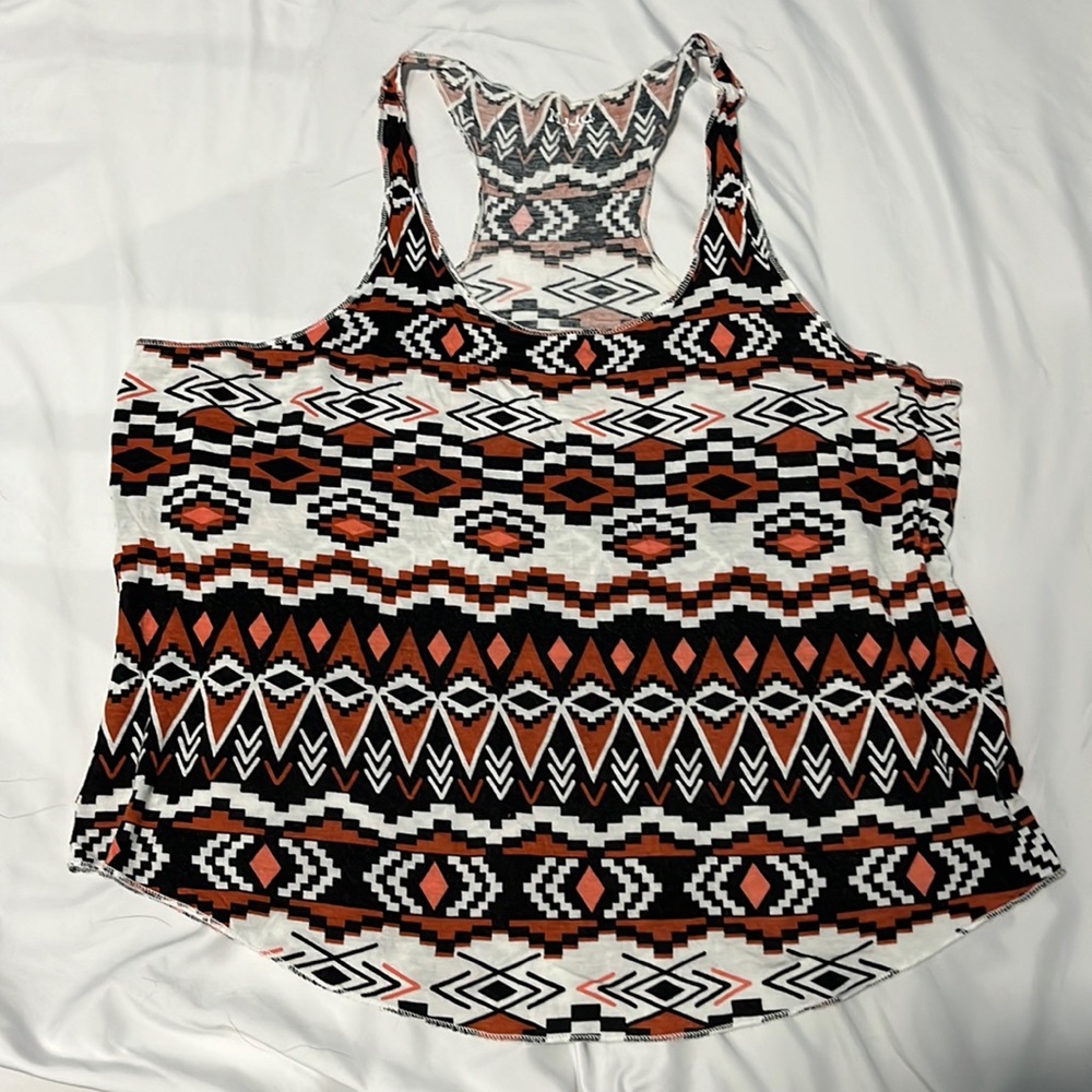 Mudd patterned tank top